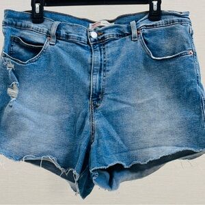 Signature by Levi Strauss Blue Denim Shorts
